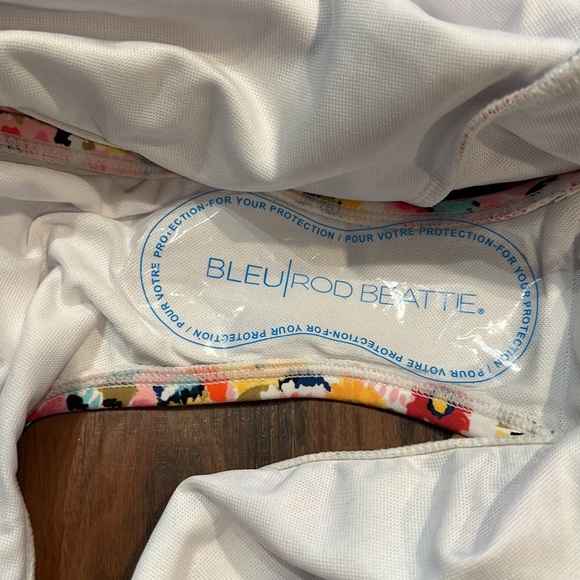 Bleu Rod Beattie Flower Hour Plunge One Piece - Picture 15 of 16